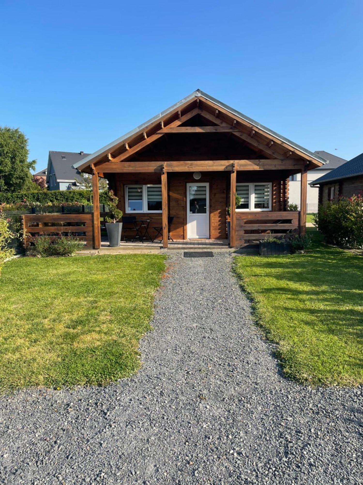 Le Chalet De Vacances Villa Hermival-les-Vaux Bagian luar foto